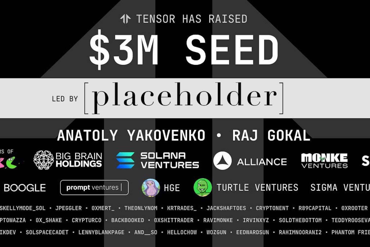 Tensor Raises $3M For Pro NFT Trading Platform