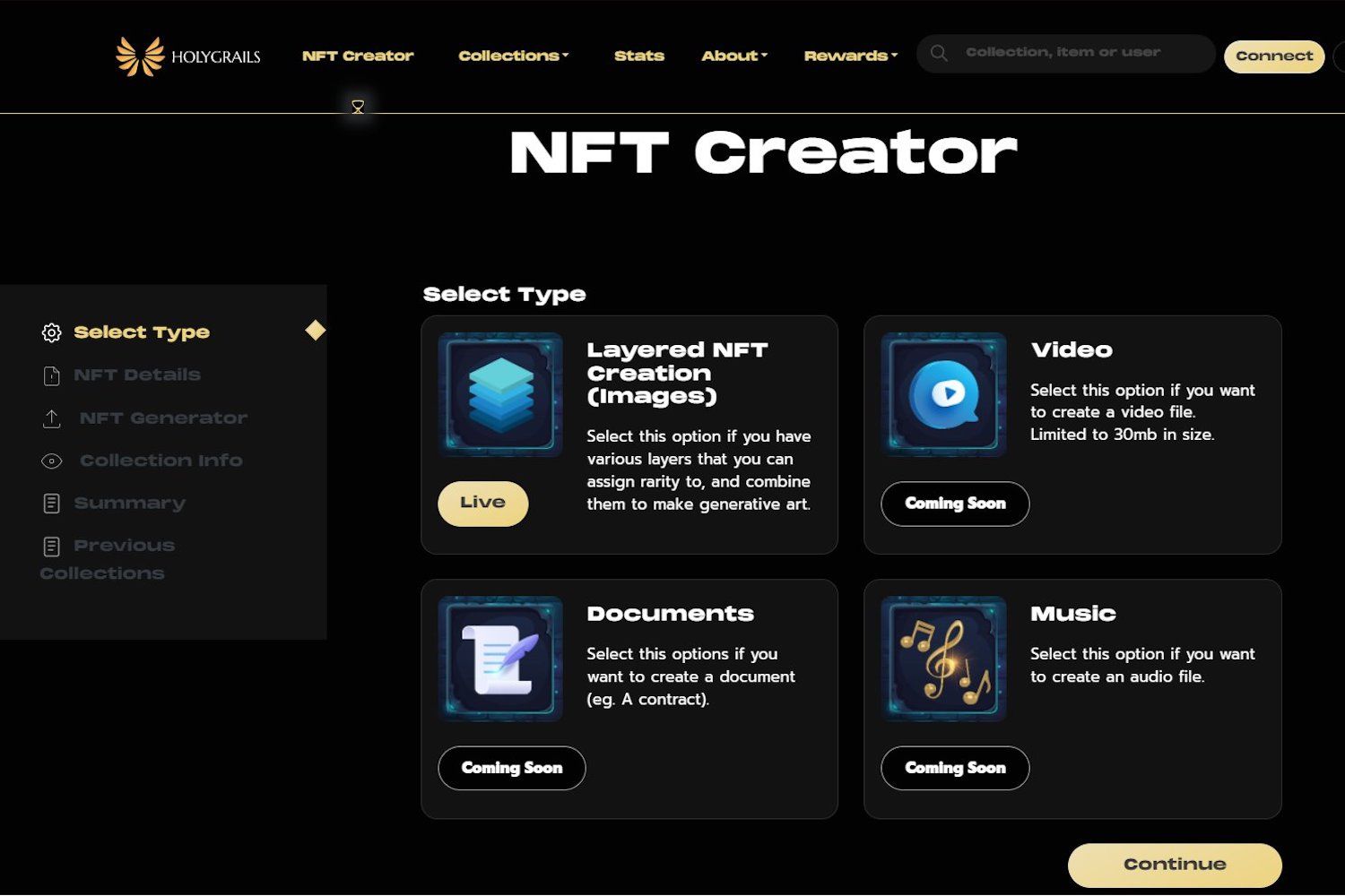 HolyGrails.io Introduces NFT Creator Tool: Revolutionizing the NFT Marketplace for Artists and Creators