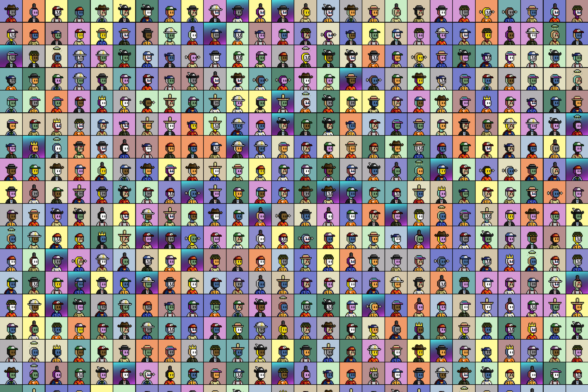 Unveiling The Numbers Behind Solana's Largest Generative PFP Collection, 'The Faceless'